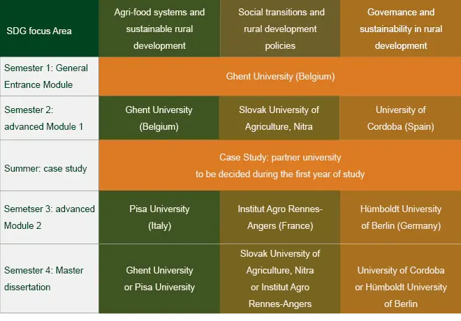 Visualisation IMRD programme